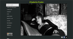 Desktop Screenshot of elisabettaprodon.com